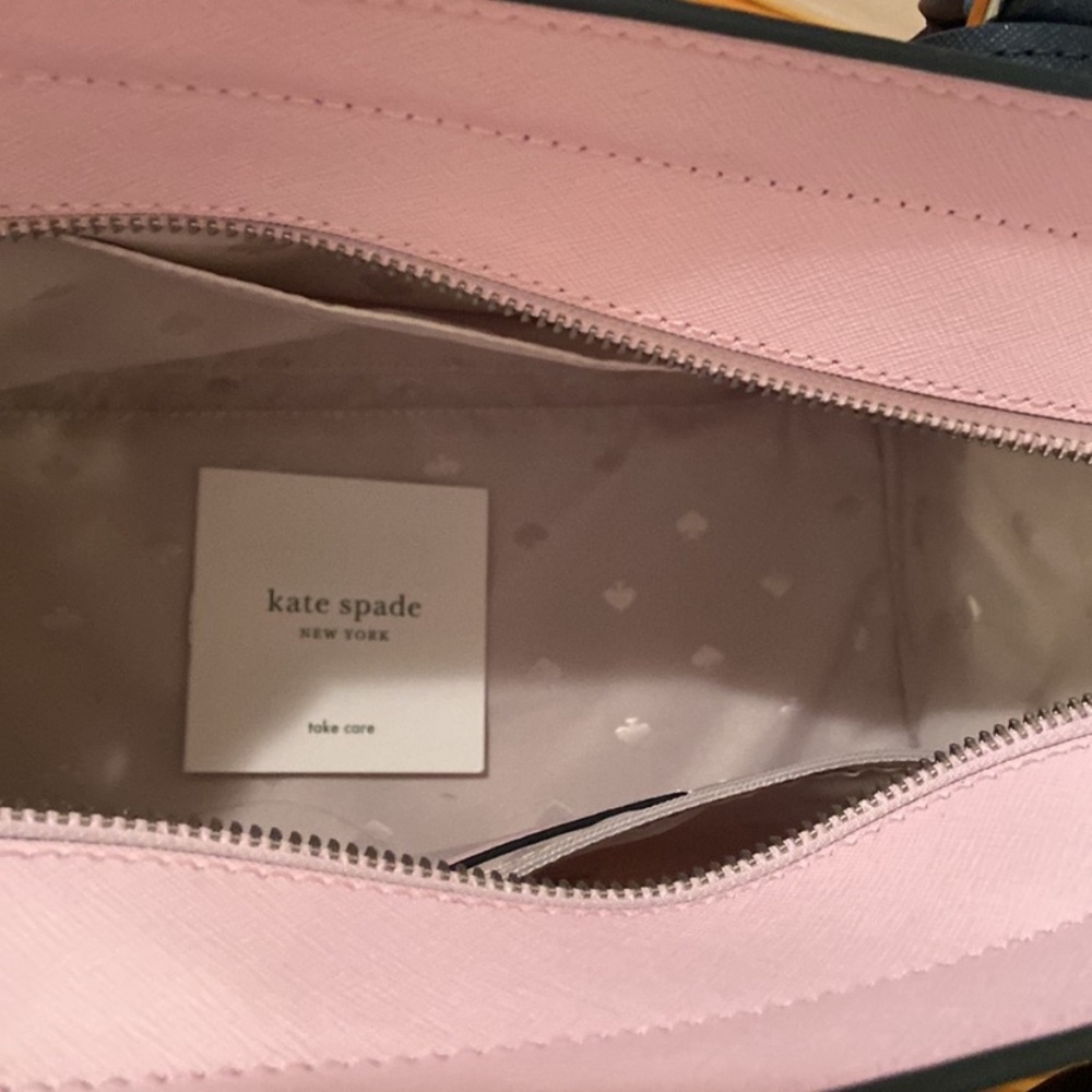NWT Kate Spade Cameron Grand Pink Floral Satchel - Picture 9 of 16